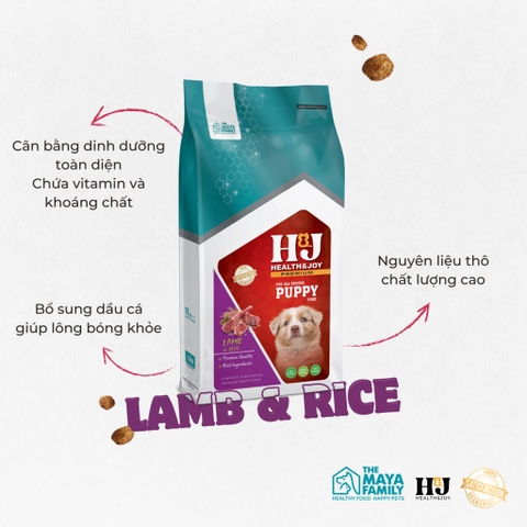 Hạt H&J Premium Lamb Rice Puppy cho Chó con mọi giống
