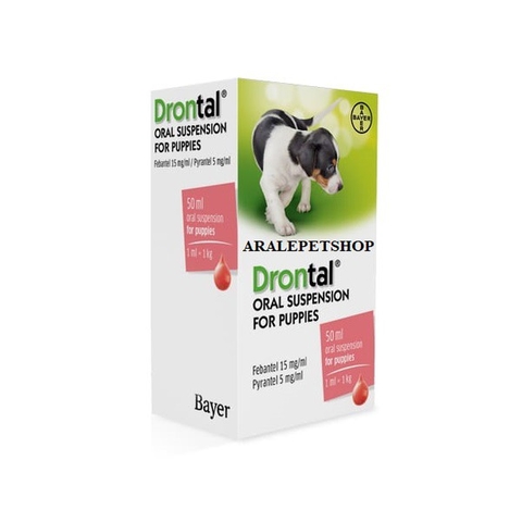 Ngừa giun sán dạng nước Drotal Puppy cho Chó con 50ml