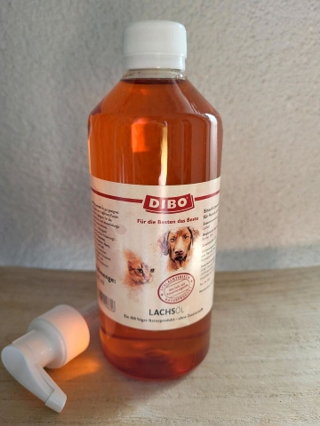 Dầu cá hồi DIBO Lachsöl cho Chó & Mèo