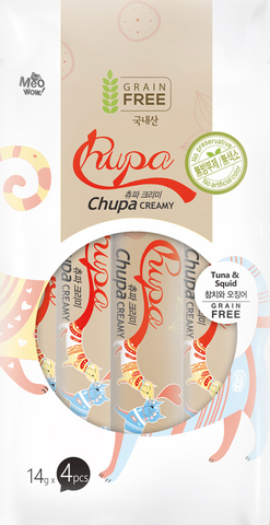 XỐT THỊT THẬT CHO MÈO CHUPA CREAMY