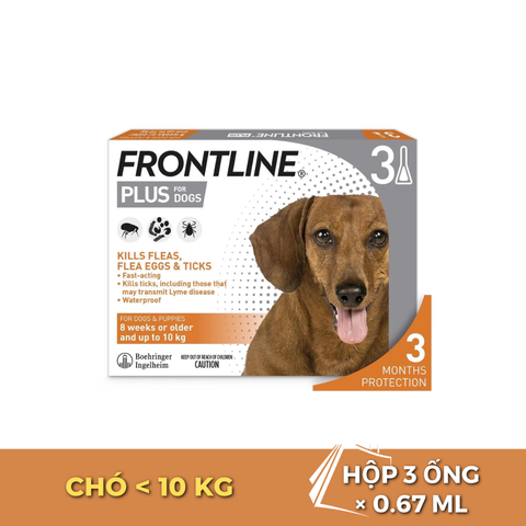 Nhỏ gáy Frontline Plus cho Chó