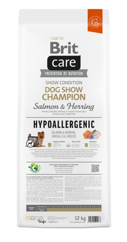 Hạt BRIT Care DOG HYPOALLERGENIC DOG SHOW CHAMPION cho Chó