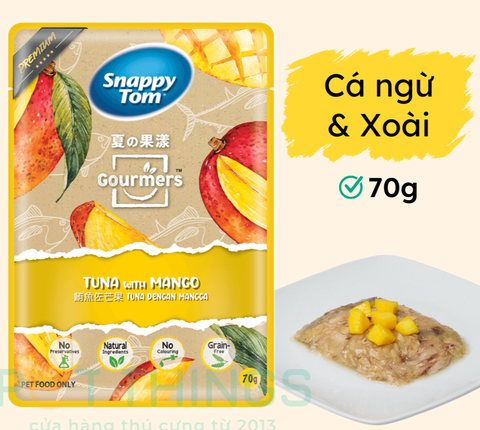 70gr - Pate Snappy Tom Trái cây dạng gói