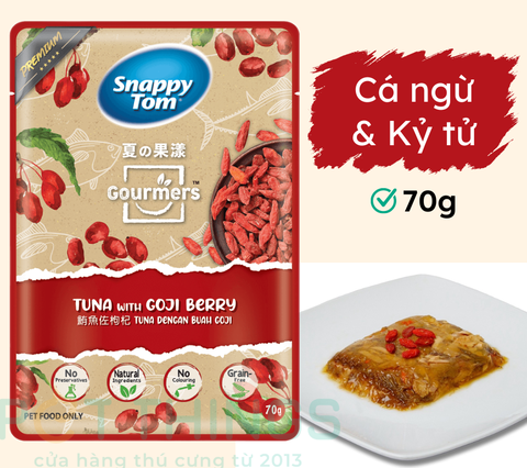 70gr - Pate Snappy Tom Trái cây dạng gói
