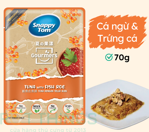 70gr - Pate Snappy Tom Trái cây dạng gói