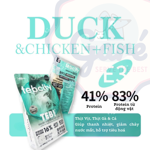 1.5kg SEAL TEB - Hạt Teb City cho Mèo