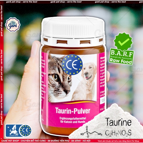 100gr - Bột Taurine Pulver cho Chó và Mèo hỗ trợ thị lực, hỗ trợ chức năng tim & phát triển hệ thần kinh