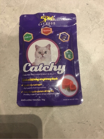 70g - Gói Pate Catchy 5Plus