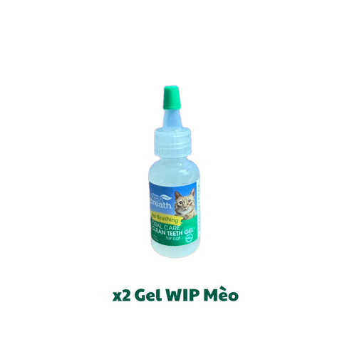Gel Tropiclean WIP for Cats vệ sinh răng miệng cho Mèo