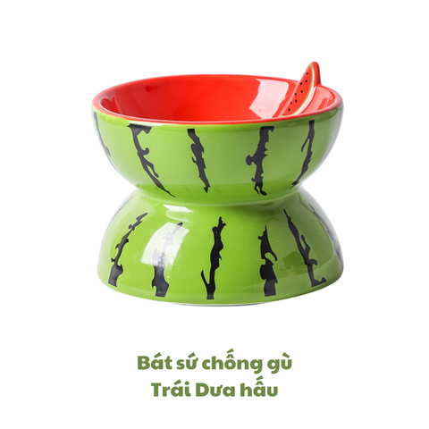 Bát sứ chống gù Trái Cây