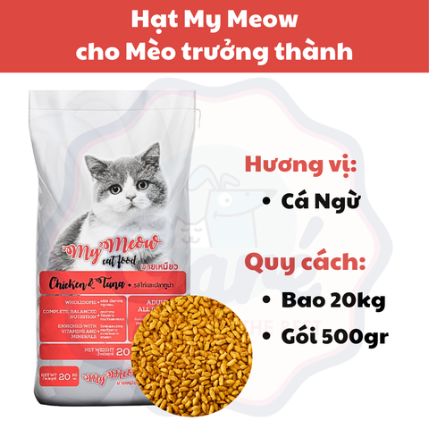 Hạt My Meow cho Mèo trưởng thành mọi giống
