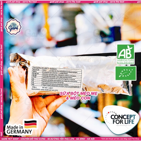 Sữa bột Concept for Life cho Mèo