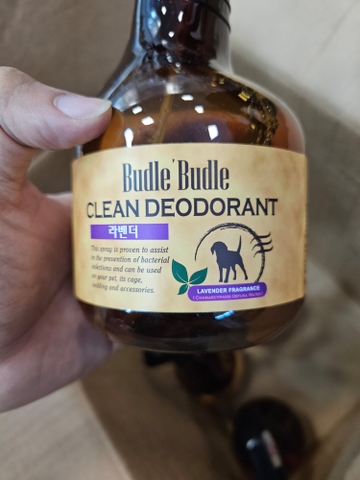 Xịt khử mùi dưỡng lông Budle'budle