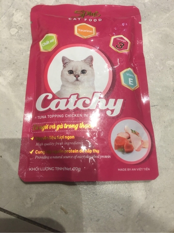 70g - Gói Pate Catchy 5Plus