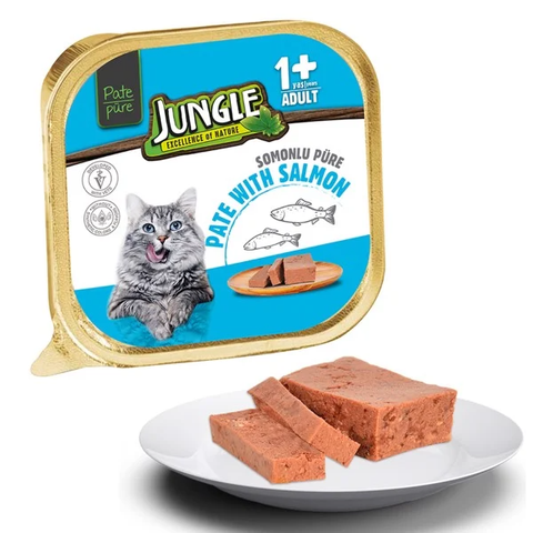 Lon 100gr - Pate Jungle cho Mèo