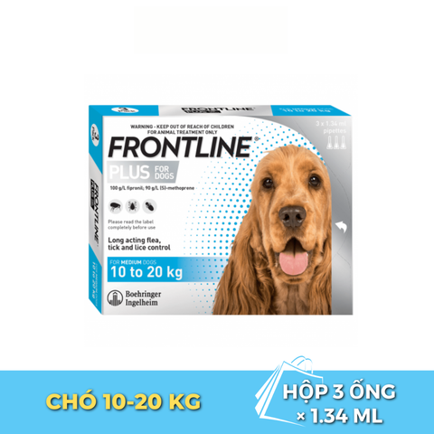 Nhỏ gáy Frontline Plus cho Chó