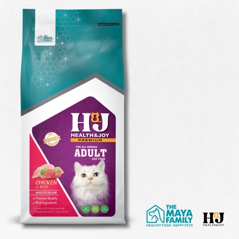 Hạt H&J Premium Chicken Beef Adult Cat cho Mèo trưởng thành