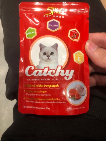 70g - Gói Pate Catchy 5Plus