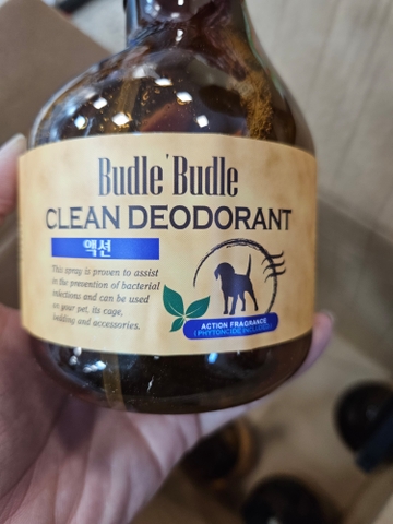 Xịt khử mùi dưỡng lông Budle'budle