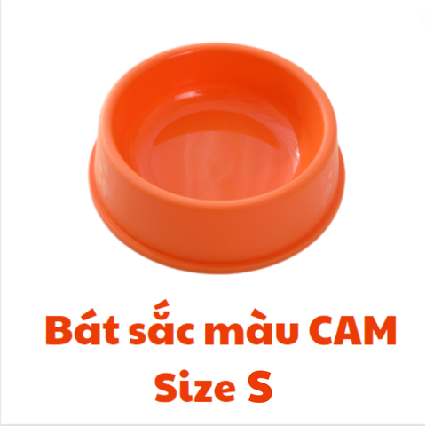 Bát nhựa sắc màu in hình chân Pet