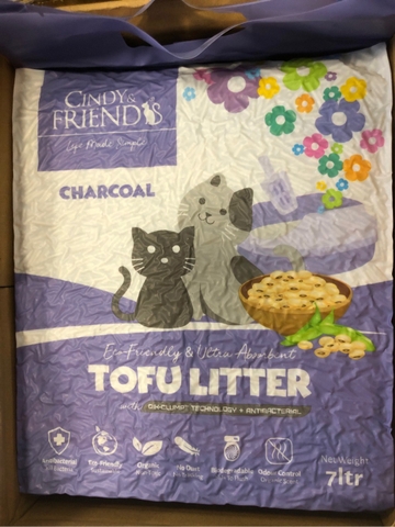 7L Cát đậu Cindy & Friend hạt dài cho mèo