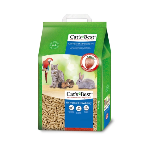 Cát gỗ Universal Cat's Best - CÁT MÈO VỆ SINH HỮU CƠ VÓN CỤC KHỬ MÙI VÀ VI TRÙNG CAT'S BEST UNIVERSAL