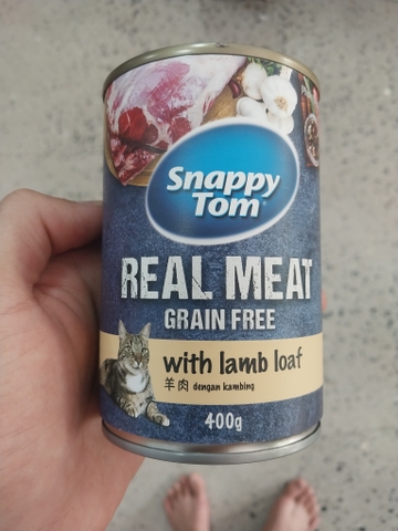 400gr - Pate Snappy Tom dạng lon cho Mèo