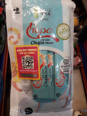 XỐT THỊT THẬT CHO MÈO CHUPA CREAMY