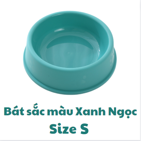 Bát nhựa sắc màu in hình chân Pet