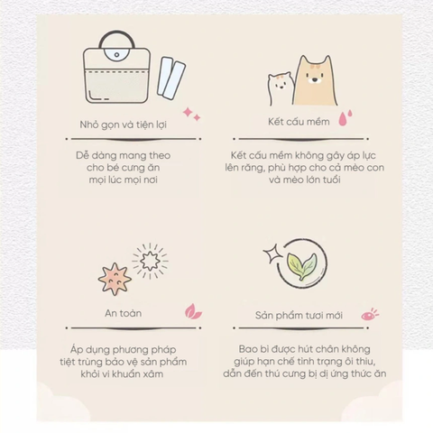 Thịt sấy Gà hấp cá tuyết Natural Core Chó