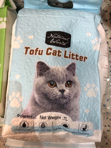 NG cát đậu phụ Natural World 7l