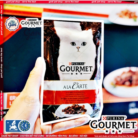 Pate Gourmet A la Carte Mèo 85gr