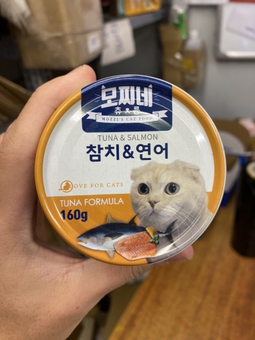 160gr - Lon Pate Mozzi Cat cho mèo