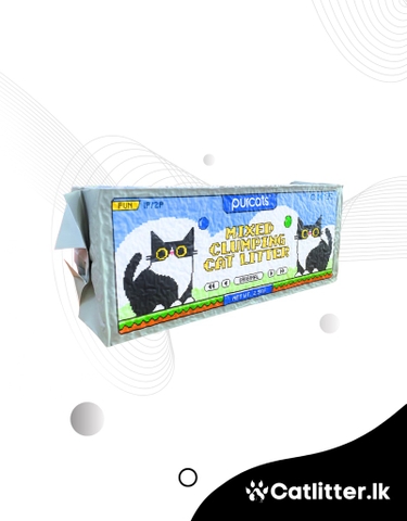 Cát đậu Purcats Mix Clumping 5in1 6L