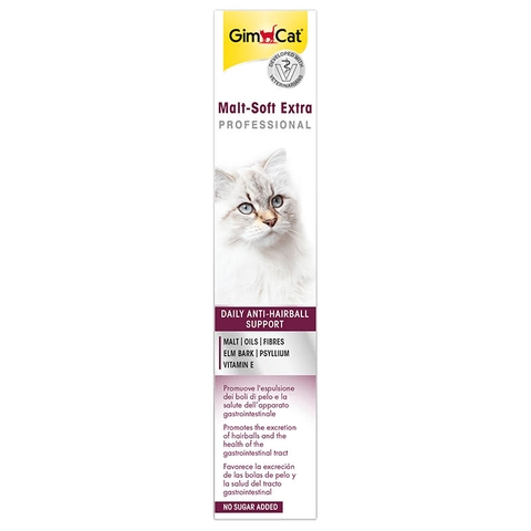 Gel Malt-Soft Extra Professional Gimcat Tiêu búi lông cho Mèo