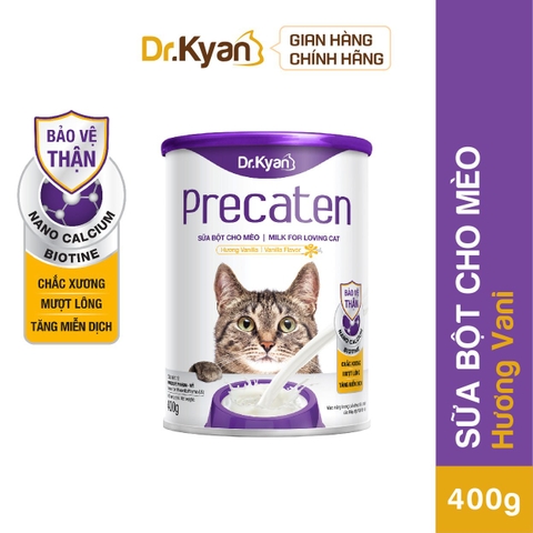 Sữa bột Precaten cho Mèo Mẹ, mèo Con, mèo gầy ốm