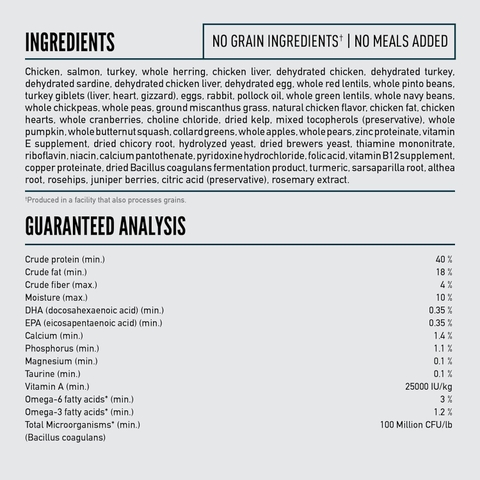 Hạt ORIJEN Guardian 8 cho Mèo Trưởng thành