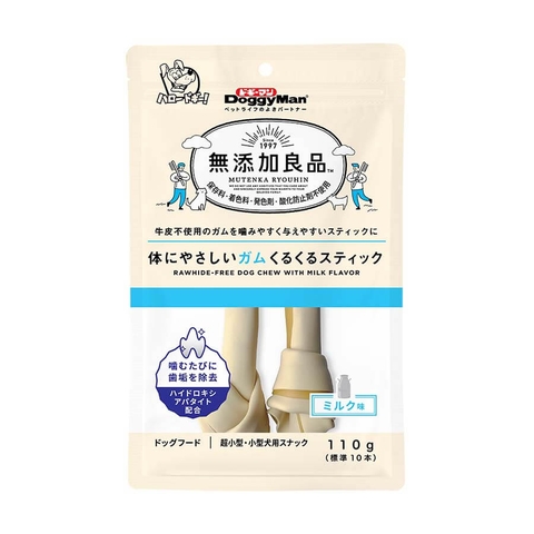 Xương nơ hương sữa lớn 2 cây DoggyMan