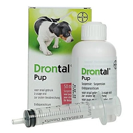Ngừa giun sán dạng nước Drotal Puppy cho Chó con 50ml