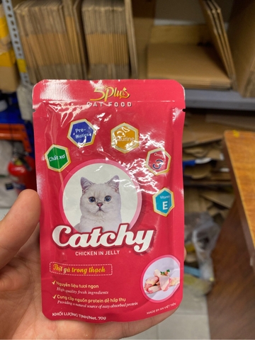 70g - Gói Pate Catchy 5Plus