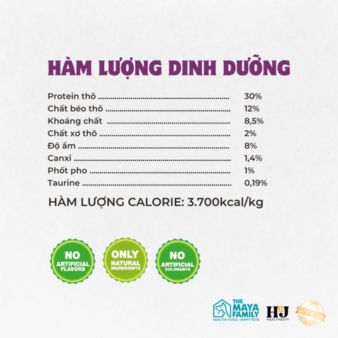 Hạt H&J Premium Chicken Beef Adult Cat cho Mèo trưởng thành