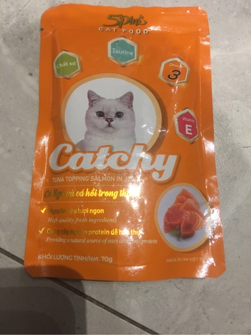 70g - Gói Pate Catchy 5Plus