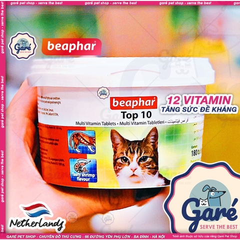 Viên Vitamin Beaphar Top 10 cho Mèo