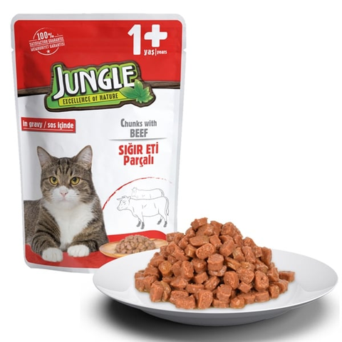 Gói 100gr - Pate Jungle cho Mèo