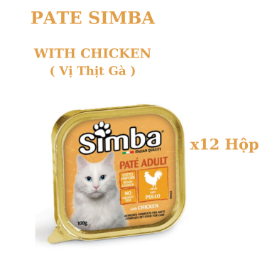 Pate Simba hộp 100gr