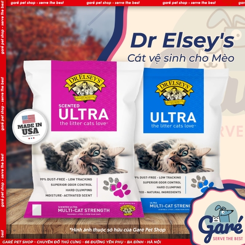 18.14kg Cát vệ sinh mèo Dr Elsey's Ultra