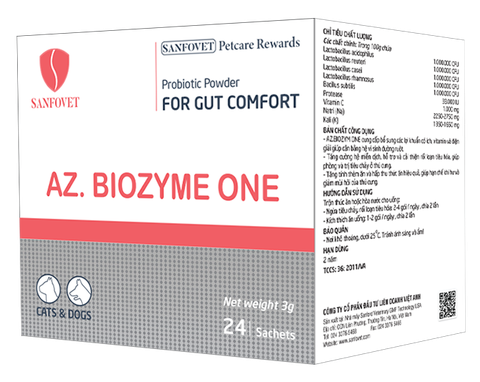Men tiêu hóa AZ. Biozyme One cho Chó Mèo