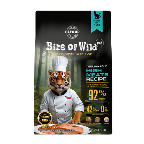 Hạt Bite Of Wild P42 3 loại topping cho Mèo mọi độ tuổi