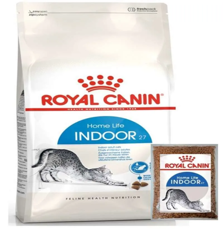 Hạt Indoor 27 Royal Canin cho Mèo trưởng thành trên 12 tháng ít vận động