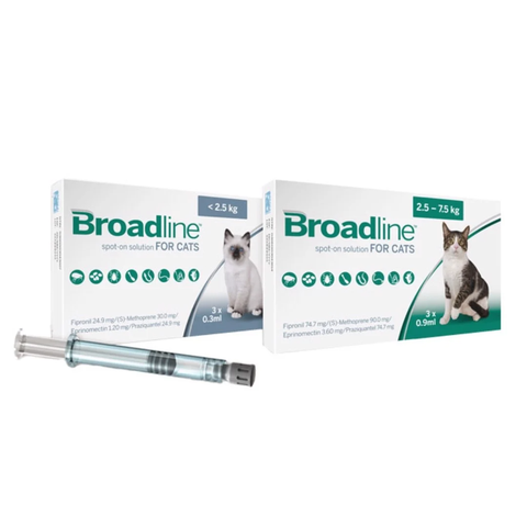 Nhỏ gáy Broadline cho Mèo nhỏ <dưới 2.5kg